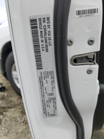 1C6RR6LG6NS185389 - 2022 RAM 1500 CLASS SLT თეთრი ფოტო 13