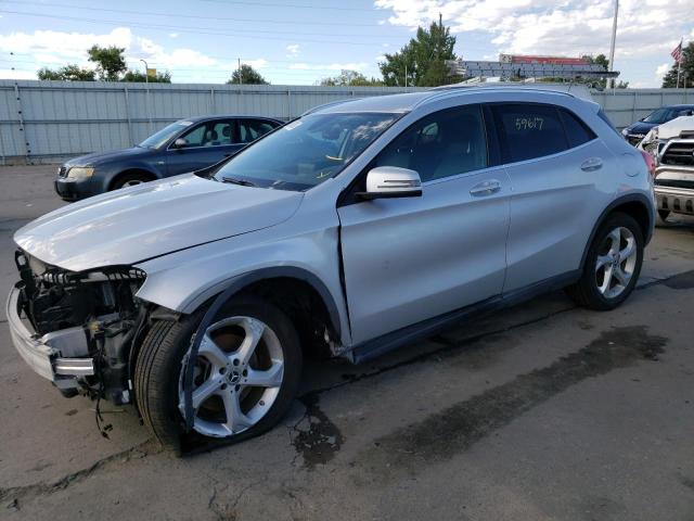 WDCTG4GB6KU009251 - 2019 MERCEDES-BENZ GLA 250 4MATIC SILVER photo 1