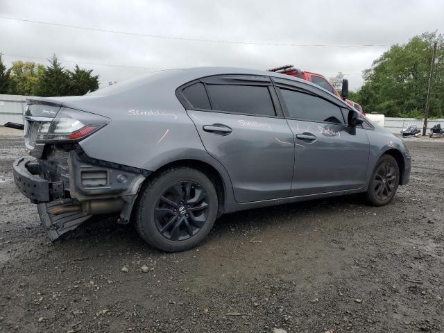 19XFB2F92DE269829 - 2013 HONDA CIVIC EXL ნაცრისფერი ფოტო 3