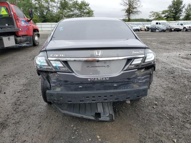 19XFB2F92DE269829 - 2013 HONDA CIVIC EXL GRAY photo 6