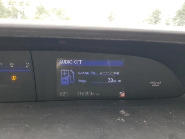 19XFB2F92DE269829 - 2013 HONDA CIVIC EXL ნაცრისფერი ფოტო 9