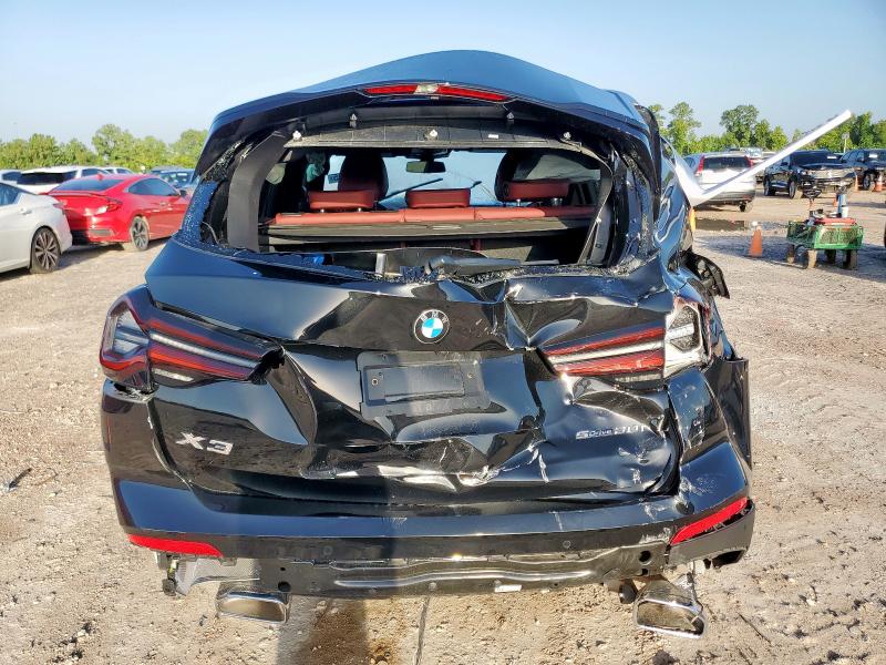 5UX43DP06R9U46828 - 2024 BMW X3 SDRIVE30I BLACK photo 6