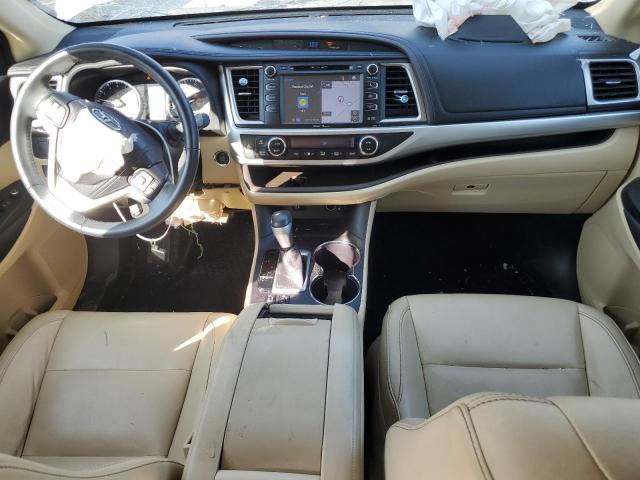 5TDKKRFH2FS046309 - 2015 TOYOTA HIGHLANDER XLE ოქროსფერი ფოტო 8