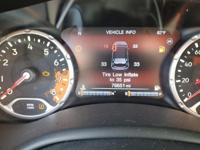 ZACCJBCB1JPH10121 - 2018 JEEP RENEGADE TRAILHAWK GRAY photo 9