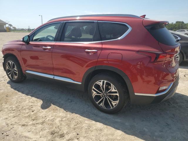 5NMS3CAA2LH168557 - 2020 HYUNDAI SANTA FE SEL RED photo 2