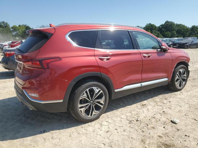 5NMS3CAA2LH168557 - 2020 HYUNDAI SANTA FE SEL RED photo 3