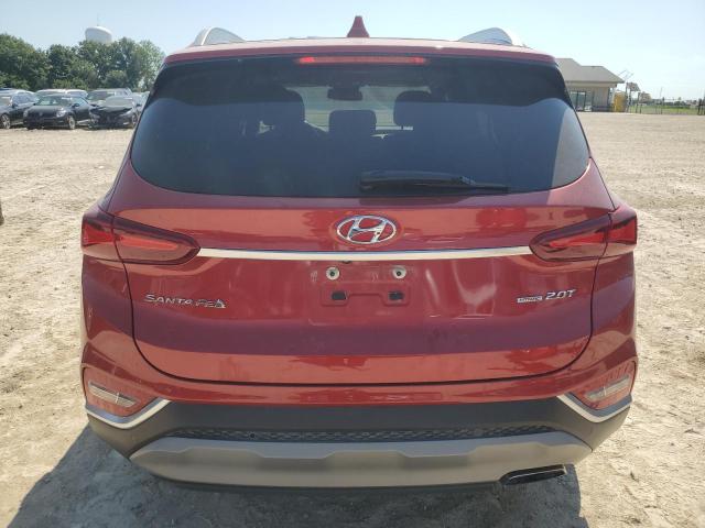 5NMS3CAA2LH168557 - 2020 HYUNDAI SANTA FE SEL RED photo 6