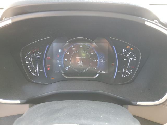 5NMS3CAA2LH168557 - 2020 HYUNDAI SANTA FE SEL RED photo 9