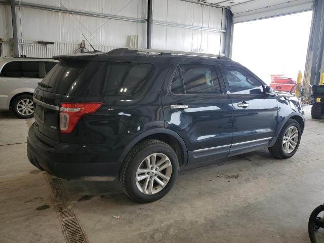 1FM5K8D8XEGA53944 - 2014 FORD EXPLORER XLT შავი ფოტო 3