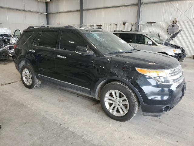 1FM5K8D8XEGA53944 - 2014 FORD EXPLORER XLT შავი ფოტო 4
