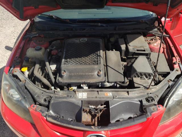 JM1BK34M581824423 - 2008 MAZDA SPEED 3 Қызыл фото 11