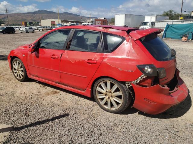 JM1BK34M581824423 - 2008 MAZDA SPEED 3 Қызыл фото 2