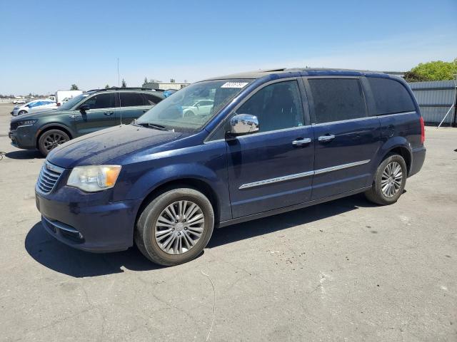 2C4RC1CG2ER165056 - 2014 CHRYSLER TOWN & COU TOURING L BLUE photo 1