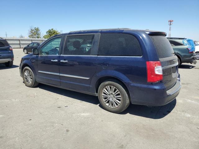 2C4RC1CG2ER165056 - 2014 CHRYSLER TOWN & COU TOURING L BLUE photo 2