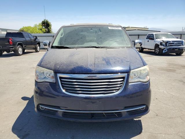 2C4RC1CG2ER165056 - 2014 CHRYSLER TOWN & COU TOURING L BLUE photo 5