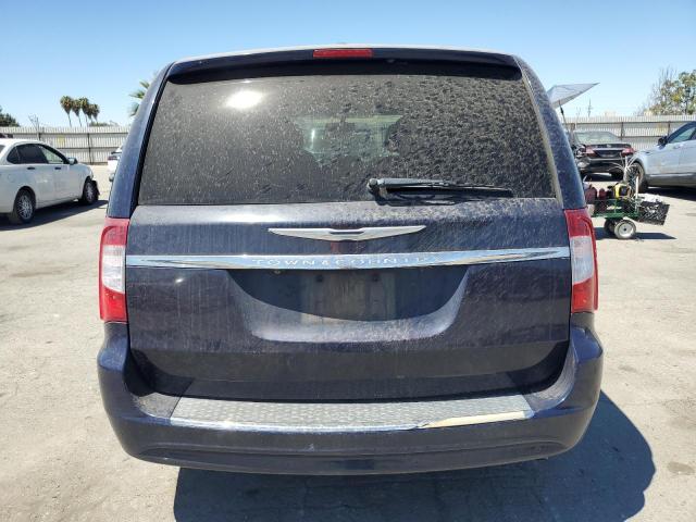 2C4RC1CG2ER165056 - 2014 CHRYSLER TOWN & COU TOURING L BLUE photo 6