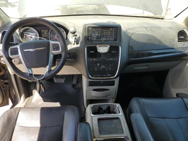 2C4RC1CG2ER165056 - 2014 CHRYSLER TOWN & COU TOURING L BLUE photo 8