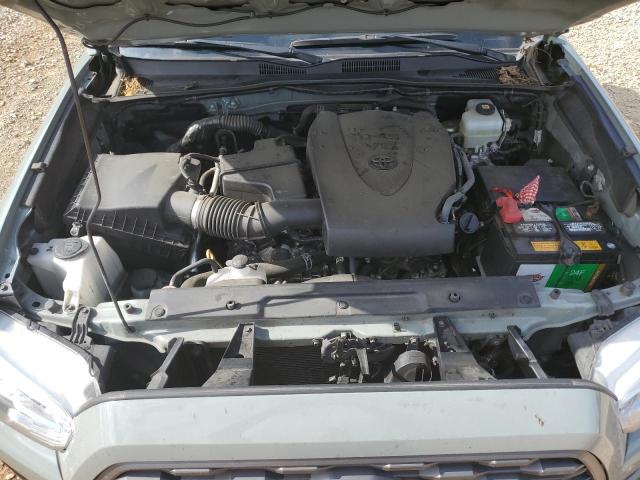 3TMCZ5AN5NM495049 - 2022 TOYOTA TACOMA DOUBLE CAB TEAL photo 11