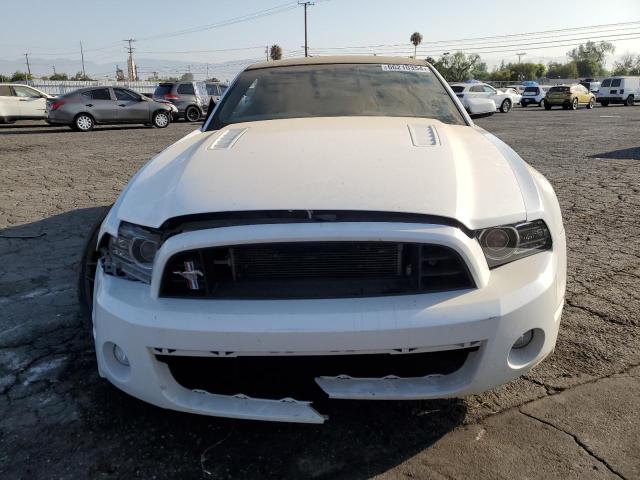 1ZVBP8CF1E5288833 - 2014 FORD MUSTANG GT WHITE photo 5