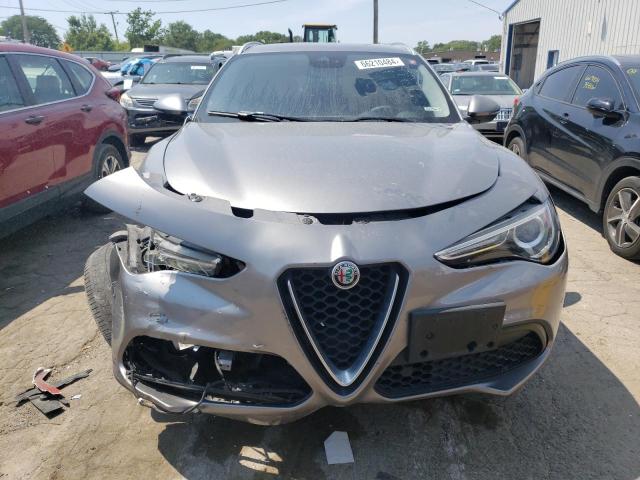 ZASFAKBN4J7B64475 - 2018 ALFA ROMEO STELVIO TI SILVER photo 5