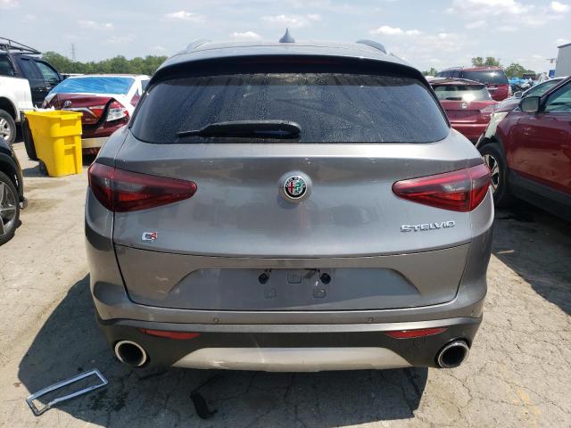 ZASFAKBN4J7B64475 - 2018 ALFA ROMEO STELVIO TI SILVER photo 6