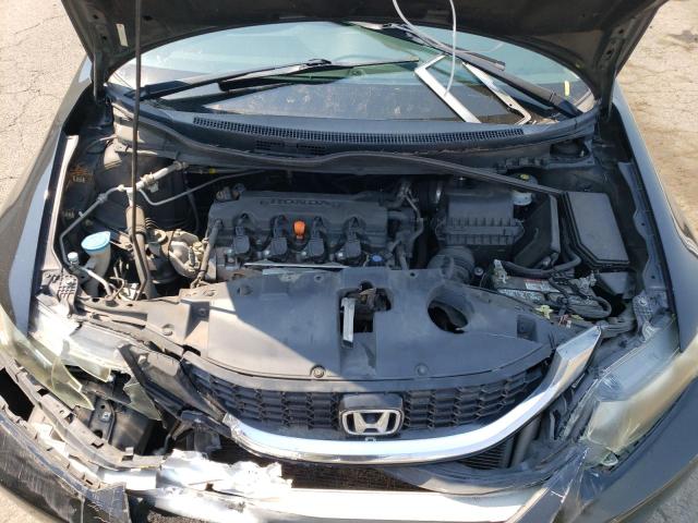 2HGFB2F99DH547731 - 2013 HONDA CIVIC EXL შავი ფოტო 11