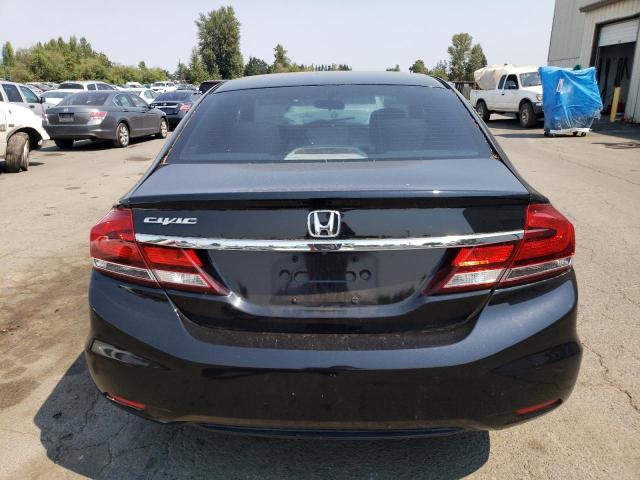 2HGFB2F99DH547731 - 2013 HONDA CIVIC EXL შავი ფოტო 6