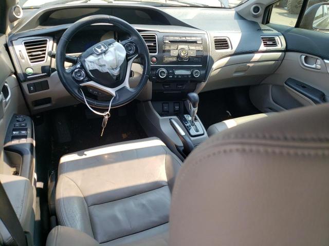 2HGFB2F99DH547731 - 2013 HONDA CIVIC EXL შავი ფოტო 8