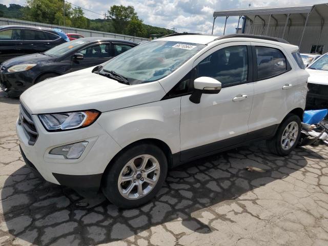 MAJ3S2GE2KC252246 - 2019 FORD ECOSPORT SE WHITE photo 1