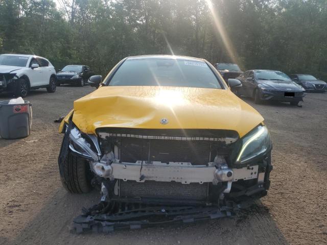 WDDWJ8EB1LF937950 - 2020 MERCEDES-BENZ C 300 4MATIC YELLOW photo 5