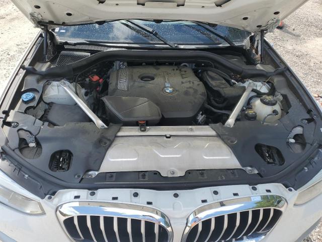 5UXTR7C52KLR43817 - 2019 BMW X3 SDRIVE30I WHITE photo 12