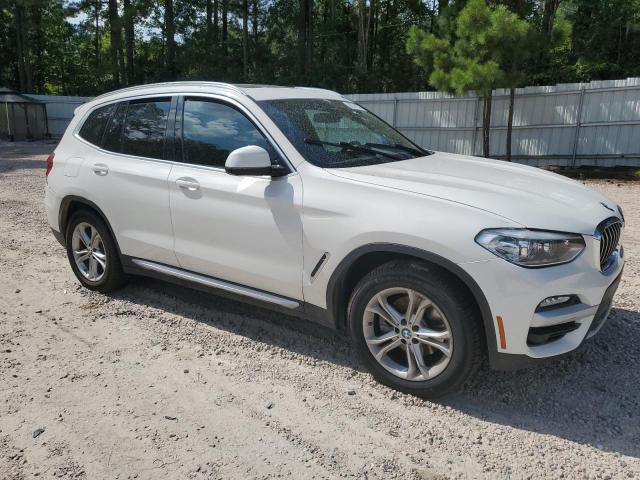 5UXTR7C52KLR43817 - 2019 BMW X3 SDRIVE30I WHITE photo 4