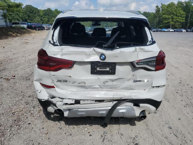 5UXTR7C52KLR43817 - 2019 BMW X3 SDRIVE30I WHITE photo 6