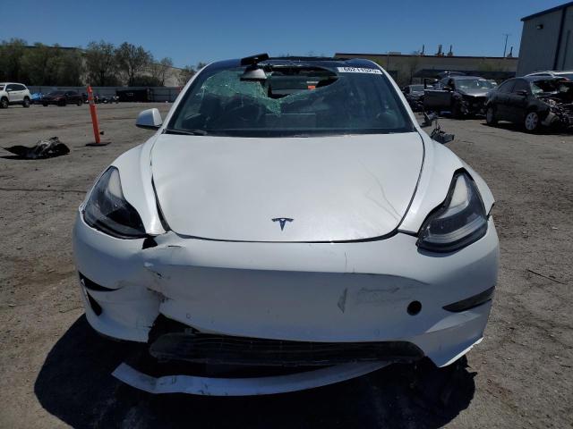 5YJ3E1EA2MF939616 - 2021 TESLA MODEL 3 WHITE photo 5
