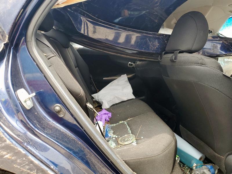 5YFBU4EEXDP104662 - 2013 TOYOTA COROLLA BASE أزرق صورة 10