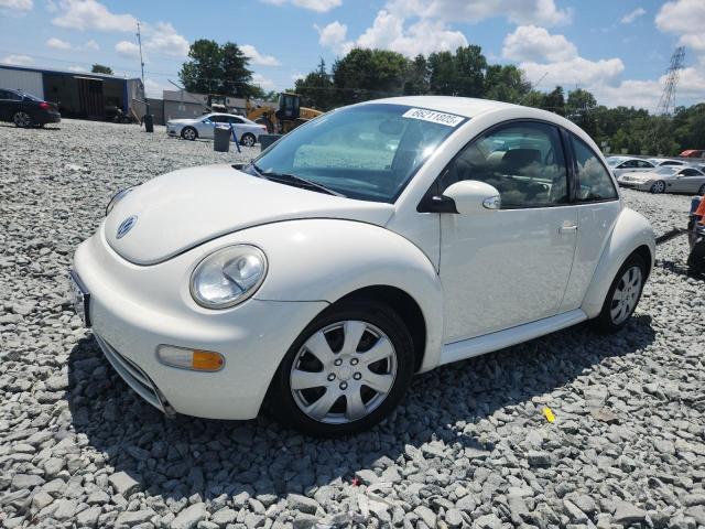 3VWBK31C45M405132 - 2005 VOLKSWAGEN NEW BEETLE GL WHITE photo 1