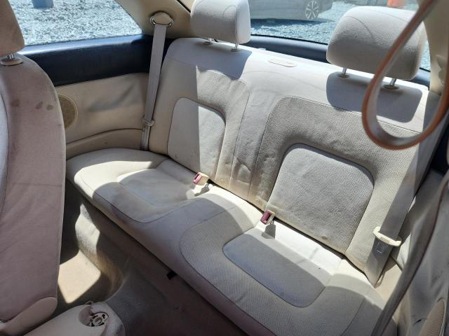 3VWBK31C45M405132 - 2005 VOLKSWAGEN NEW BEETLE GL WHITE photo 10