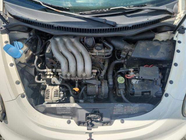 3VWBK31C45M405132 - 2005 VOLKSWAGEN NEW BEETLE GL WHITE photo 11
