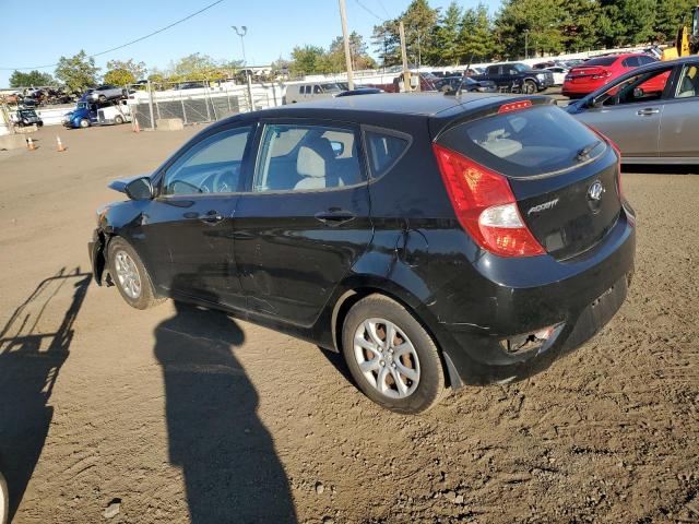 KMHCT5AE2CU008024 - 2012 HYUNDAI ACCENT GLS BLACK photo 2