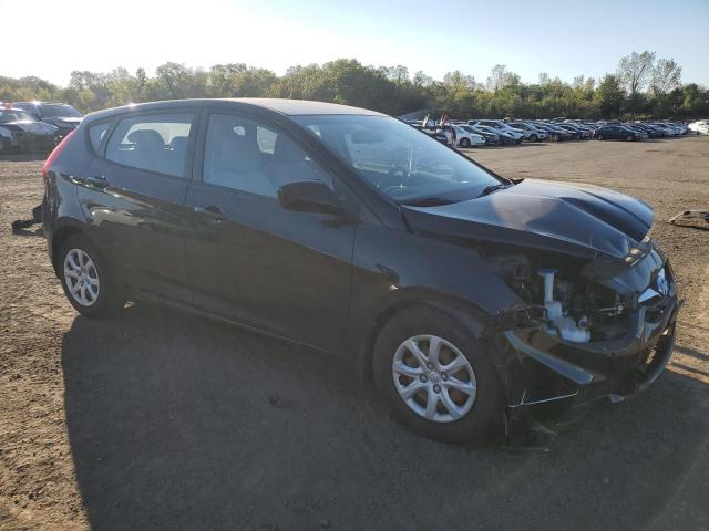 KMHCT5AE2CU008024 - 2012 HYUNDAI ACCENT GLS BLACK photo 4