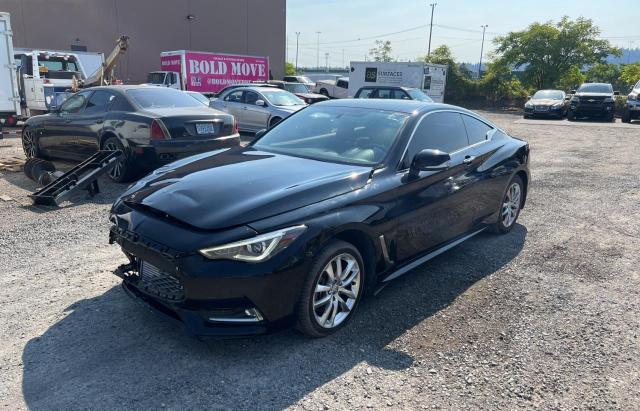 JN1CV7EK8HM110268 - 2017 INFINITI Q60 BASE BLACK photo 2