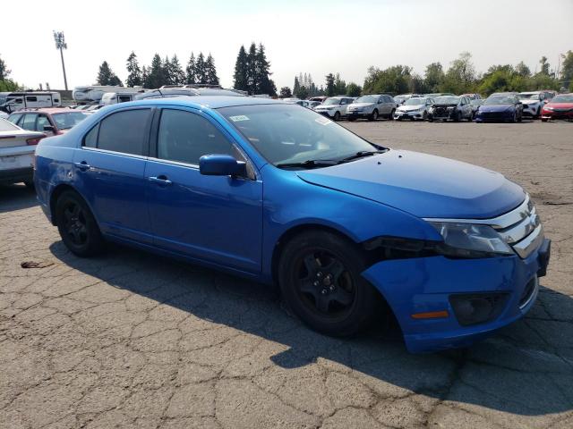 3FAHP0HA1BR238296 - 2011 FORD FUSION SE BLUE photo 4