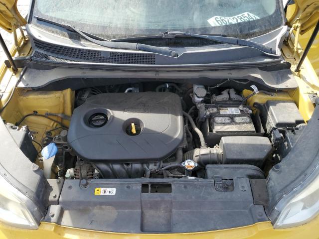 KNDJP3A50E7012451 - 2014 KIA SOUL + YELLOW photo 11