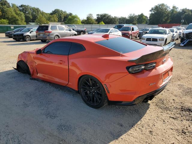 1G1FJ1R64K0117256 - 2019 CHEVROLET CAMARO ZL1 橙色 照片 2