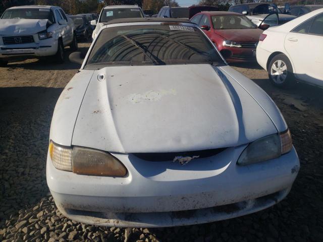 1FALP4445SF258890 - 1995 FORD MUSTANG WHITE photo 9