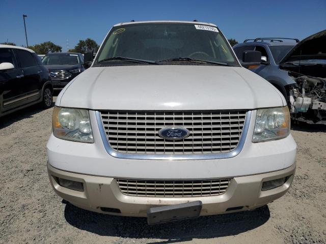 1FMFU17575LA37716 - 2005 FORD EXPEDITION EDDIE BAUER WHITE photo 5