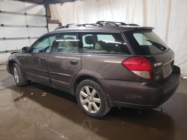 4S4BP61C487357518 - 2008 SUBARU OUTBACK 2.5I TAN photo 2