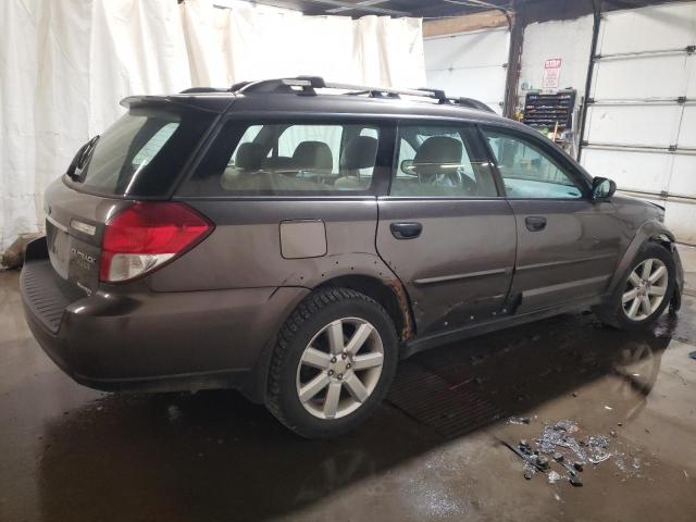 4S4BP61C487357518 - 2008 SUBARU OUTBACK 2.5I TAN photo 3