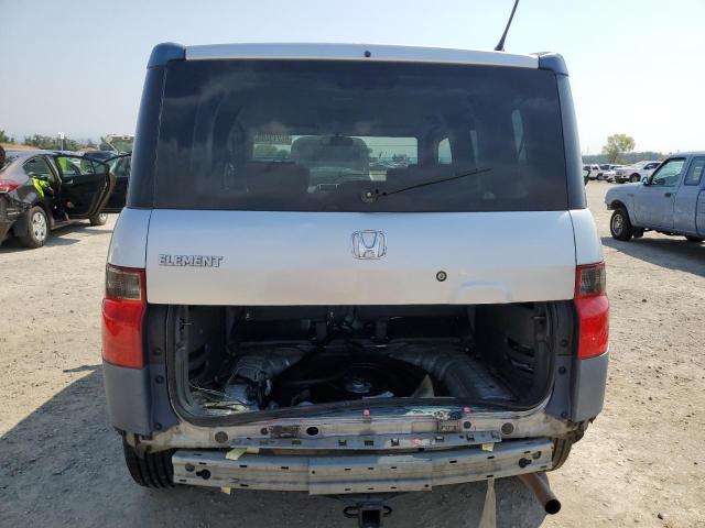 5J6YH28376L024853 - 2006 HONDA ELEMENT LX SILVER photo 6