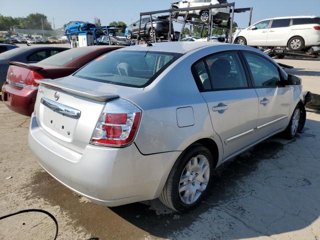 3N1AB6AP6CL755208 - 2012 NISSAN SENTRA 2.0 SILVER photo 3